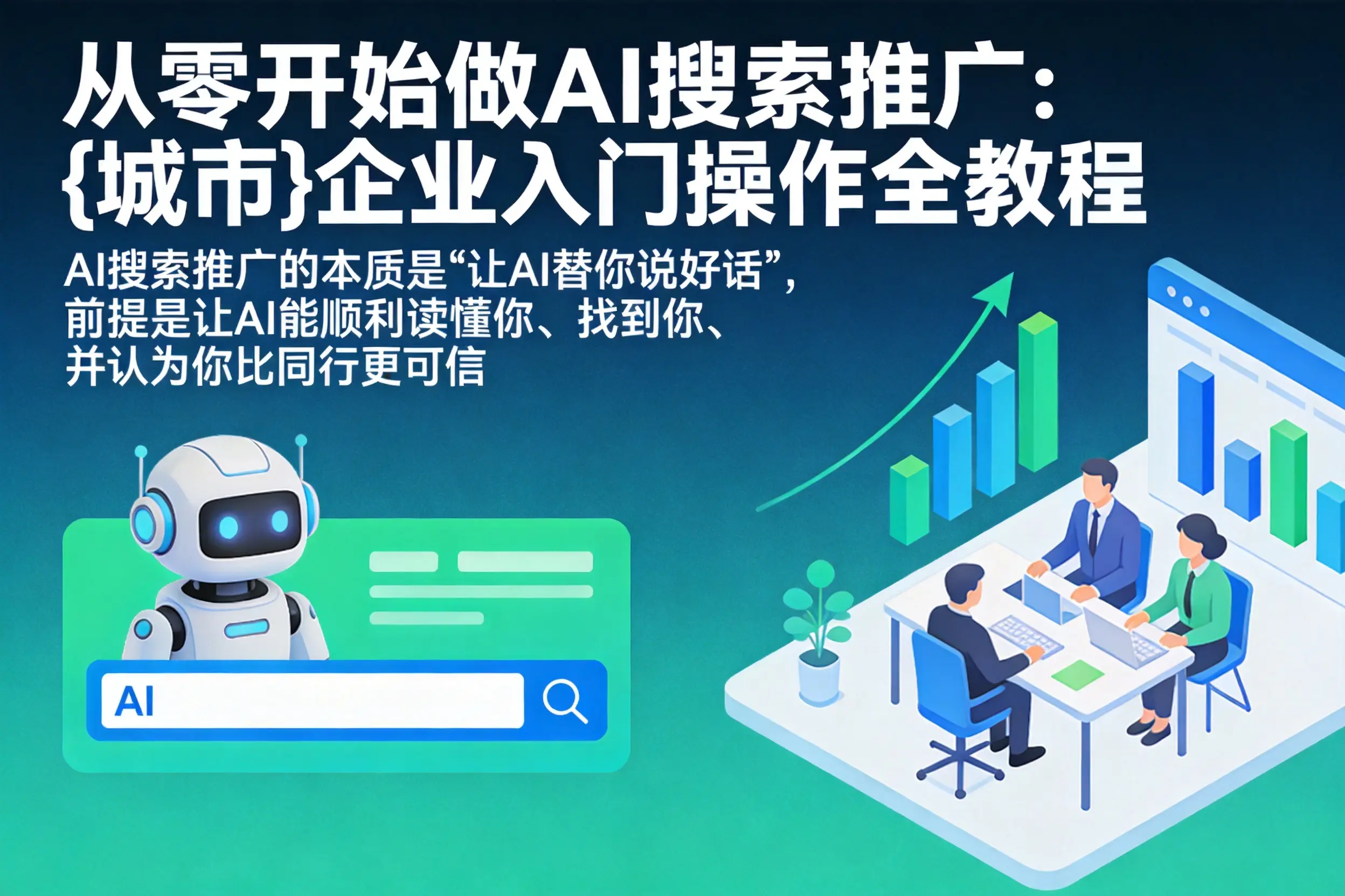 从零开始做AI搜索推广:振兴企业入门操作全教程